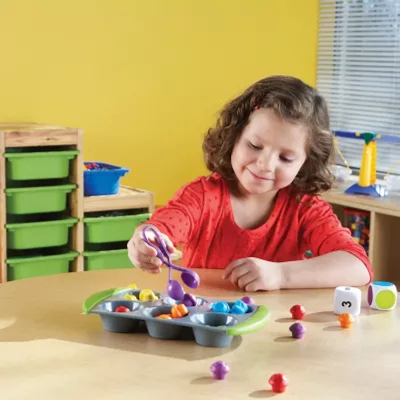 Learning Resources Mini Muffin Match Up Math Activity Set