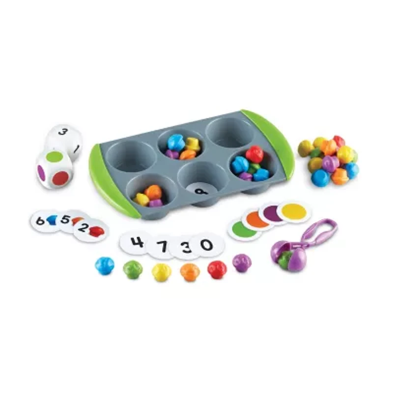 Learning Resources Mini Muffin Match Up Math Activity Set