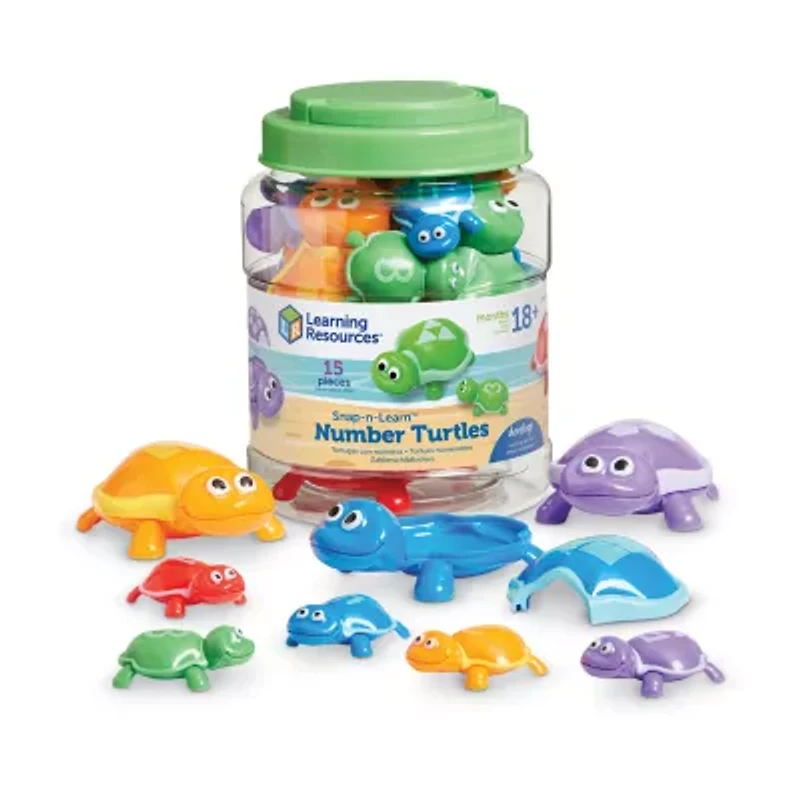 Learning Resources Snap-N-Learnã‚™ Number Turtles