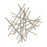 Cheungs Avalon Gold Abstract Décor Metal Wall Art