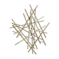 Cheungs Avalon Gold Abstract Décor Metal Wall Art