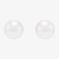 Certified Sofia™ Cultured Freshwater Pearl 5-5.5mm 10K Gold Stud Earrings
