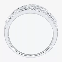 (Si1-Si2/ H-I) Womens 1 CT. T.W. Lab Grown White Diamond 10K Gold Band