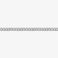 Mens Stainless Steel 7mm Curb Chain Necklace