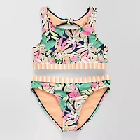 Roxy Big Girls Palm Song Bikini Set