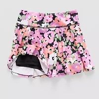 Xersion Little & Big Kid Girls Mid Rise Skort