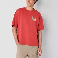 Arizona Mens Short Sleeve Boxy Fit Graphic T-Shirt