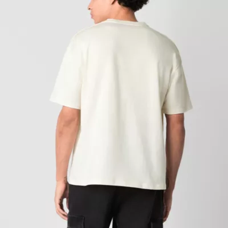 Arizona Mens ADAPTIVE Short Sleeve Easy-on + Easy-off Boxy Fit Graphic T-Shirt