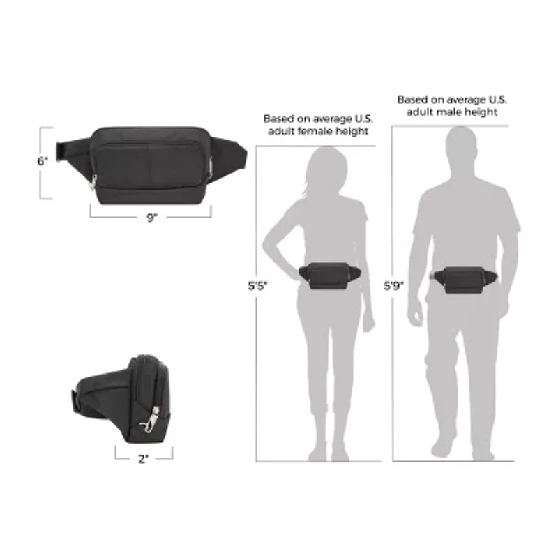 Travelon Anti-Theft Classic Fanny Pack