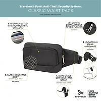 Travelon Anti-Theft Classic Fanny Pack