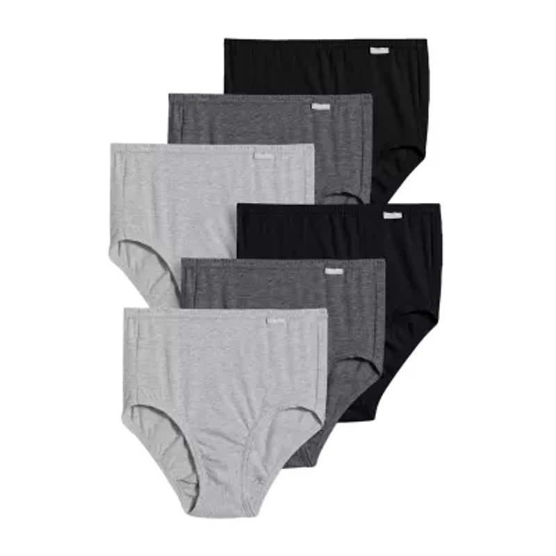 Jockey Womens 6 Pack Brief Panty 6193
