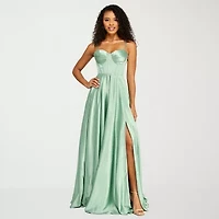 B. Smart Womens Juniors Sleeveless A-Line Dress