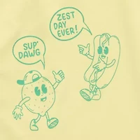 Okie Dokie Toddler & Little Boys Crew Neck Short Sleeve Regular Fit 2-pc. Graphic T-Shirt