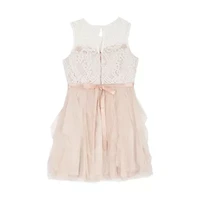 Rare Editions Big Kid Girls Sleeveless A-Line Dress