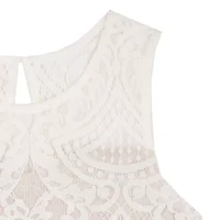 Rare Editions Big Kid Girls Sleeveless A-Line Dress