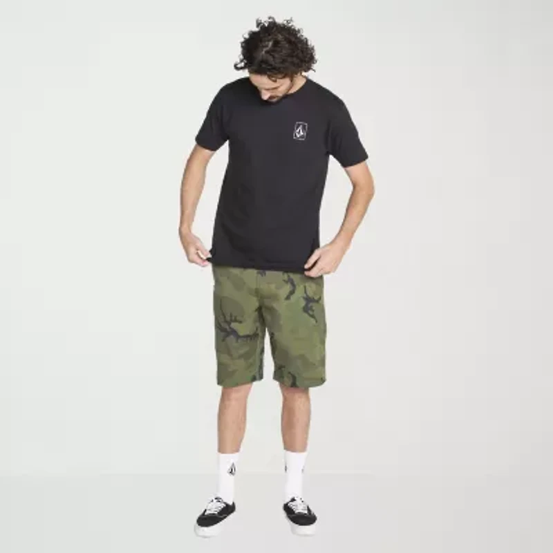 VOLCOM Mens Crew Neck Short Sleeve Regular Fit Graphic T-Shirt