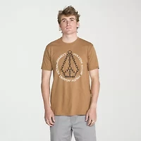 VOLCOM Mens Crew Neck Short Sleeve Regular Fit Graphic T-Shirt