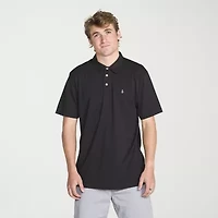 VOLCOM Mens Regular Fit Short Sleeve Polo Shirt