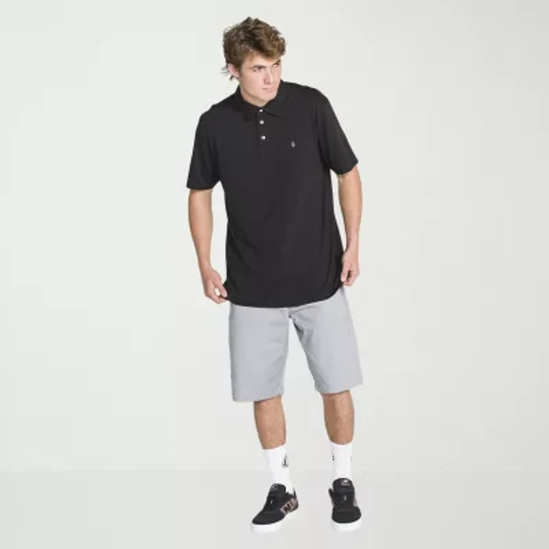 VOLCOM Mens Regular Fit Short Sleeve Polo Shirt