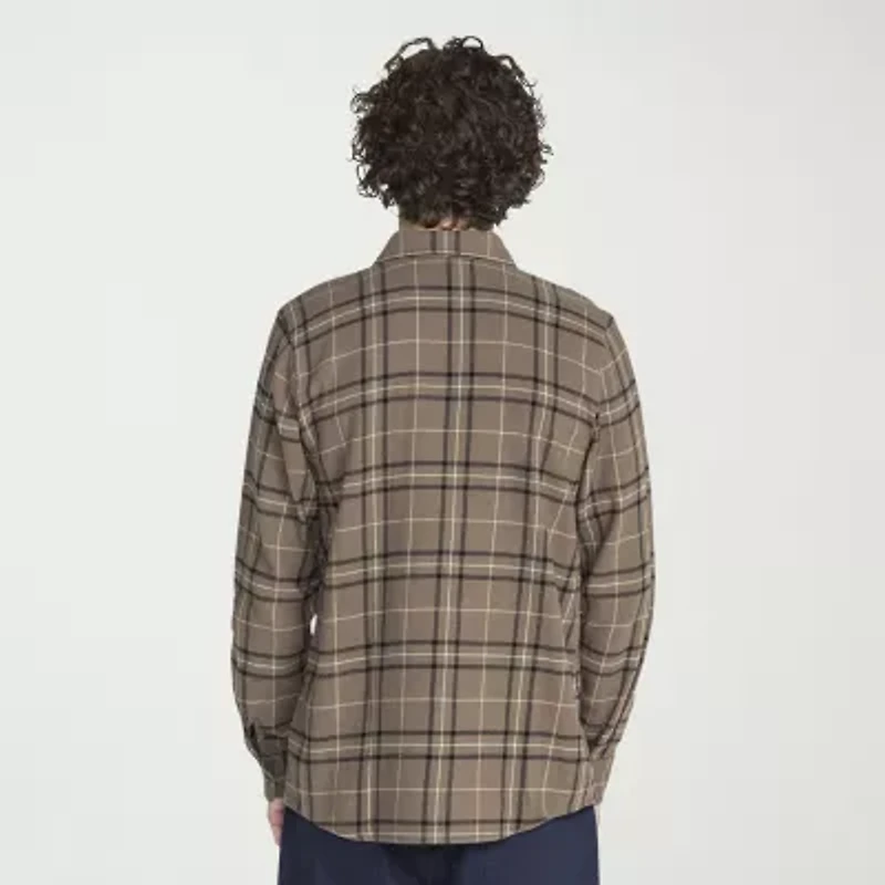 VOLCOM Mens Long Sleeve Regular Fit Flannel Shirt