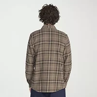 VOLCOM Mens Long Sleeve Regular Fit Flannel Shirt
