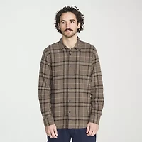 VOLCOM Mens Long Sleeve Regular Fit Flannel Shirt