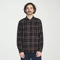 VOLCOM Mens Long Sleeve Regular Fit Flannel Shirt