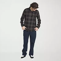 VOLCOM Mens Long Sleeve Regular Fit Flannel Shirt