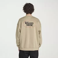 VOLCOM Mens Crew Neck Long Sleeve Sweatshirt