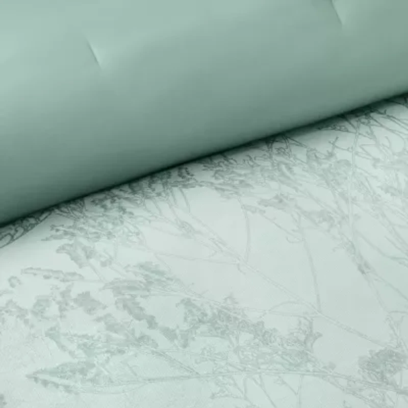 Fieldcrest Botanical Jade 3-pc. Duvet Cover Set