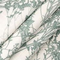 Fieldcrest Arden Botanical Grommet Top Sheer Single Curtain Panel