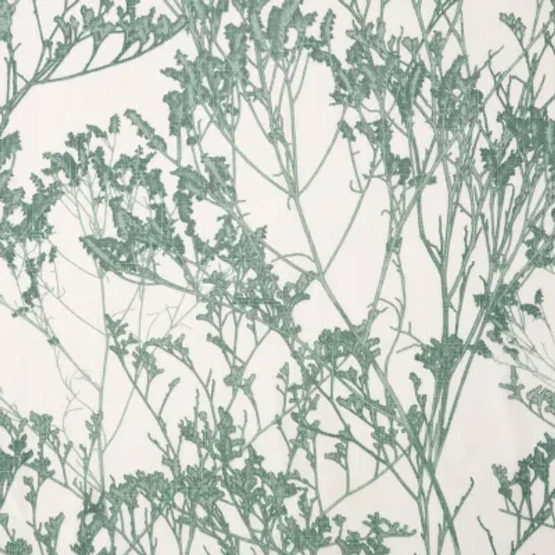 Fieldcrest Arden Botanical Grommet Top Sheer Single Curtain Panel