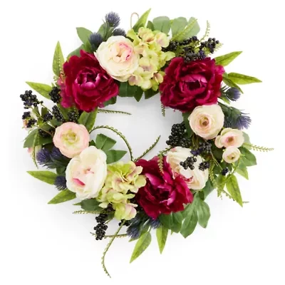 Linden Street Rose Garden Wreath