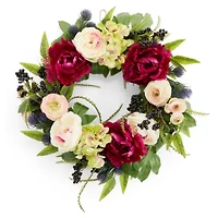 Linden Street Rose Garden Wreath