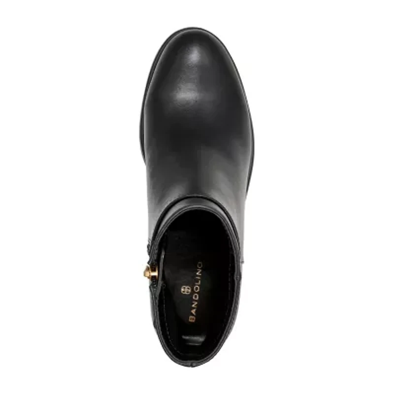 BANDOLINO Womens Despina Block Heel Booties
