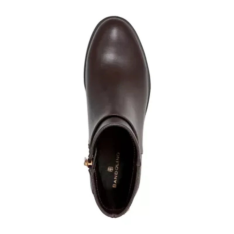 BANDOLINO Womens Despina Block Heel Booties