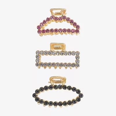 Bijoux Bar Gold Tone 3-pc. Hair Clip