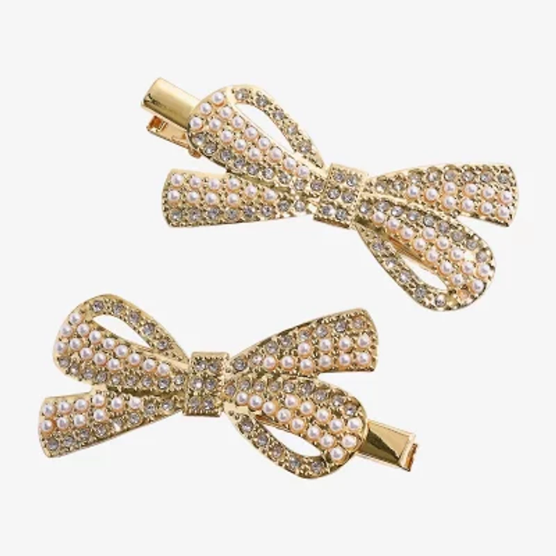 Bijoux Bar Bow 2-pc. Hair Clip
