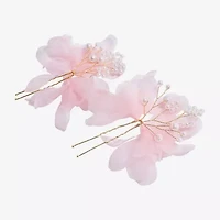 Bijoux Bar Flower 2-pc. Hair Pins