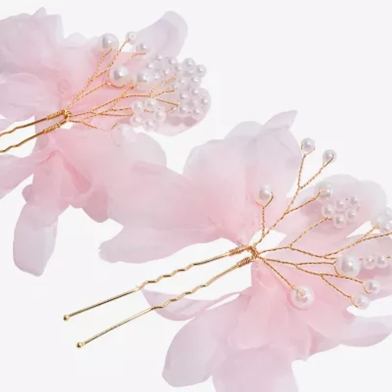 Bijoux Bar Flower 2-pc. Hair Pins
