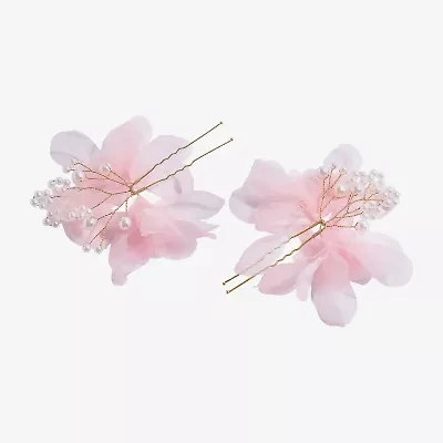 Bijoux Bar Flower 2-pc. Hair Pins