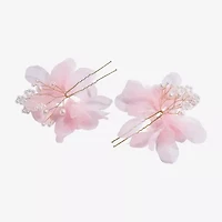 Bijoux Bar Flower 2-pc. Hair Pins