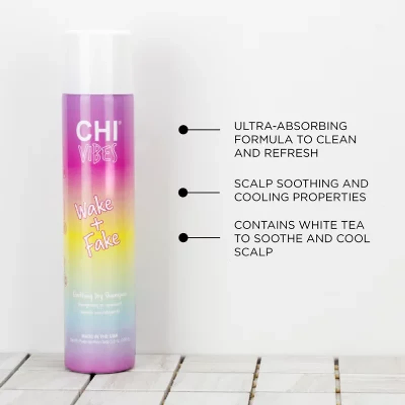 CHI Styling Vibes Wake And Fake Soothing Dry Shampoo 5.3 oz.