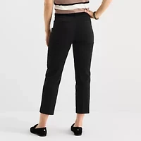 Liz Claiborne Womens Tall Ankle Mid Rise Pant