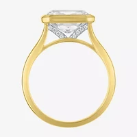 E-F / Vs1-Vs2 Womens 3 CT. T.W. Lab Grown White Diamond 14K Gold Solitaire Engagement Ring