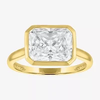 E-F / Vs1-Vs2 Womens 3 CT. T.W. Lab Grown White Diamond 14K Gold Solitaire Engagement Ring