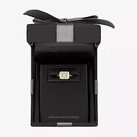 E-F / Vs1-Vs2 Womens 3 CT. T.W. Lab Grown White Diamond 14K Gold Solitaire Engagement Ring