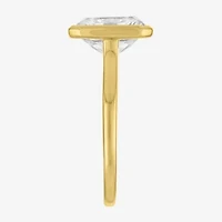 E-F / Vs1-Vs2 Womens 3 CT. T.W. Lab Grown White Diamond 14K Gold Solitaire Engagement Ring