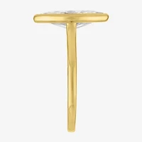 (E-F / Vs1-Vs2) Womens 3 CT. T.W. Lab Grown White Diamond 14K Gold Marquise Solitaire Engagement Ring