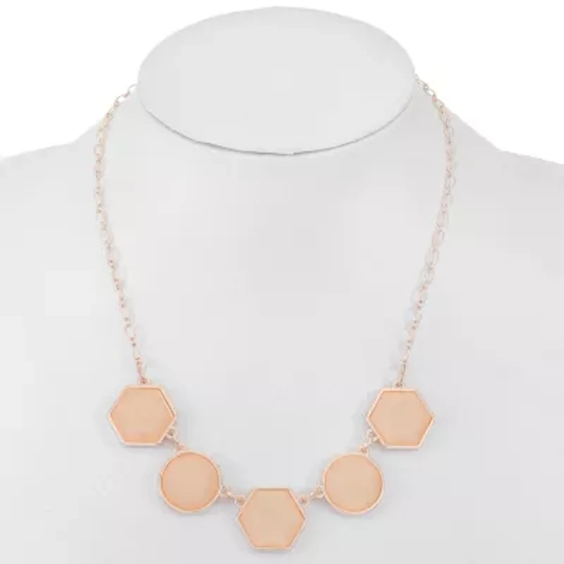 Liz Claiborne 17 Inch Cable Collar Necklace